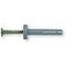 Boîte 100 chevilles FLASHfix à colerette large, plate clou-vis 8x45 nylon